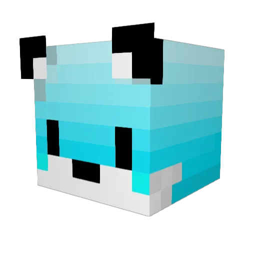 Skut3cnikCz Minecraft avatar head, 3D render