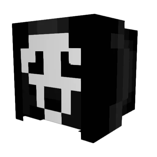 Sky012202 Minecraft avatar head, 3D render