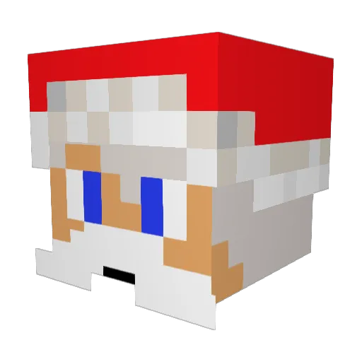 Sky4Ce Minecraft avatar head, 3D render