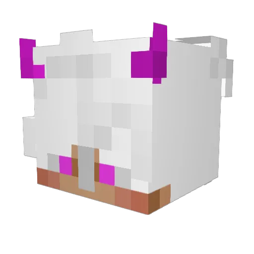 SkyEyeris Minecraft avatar head, 3D render
