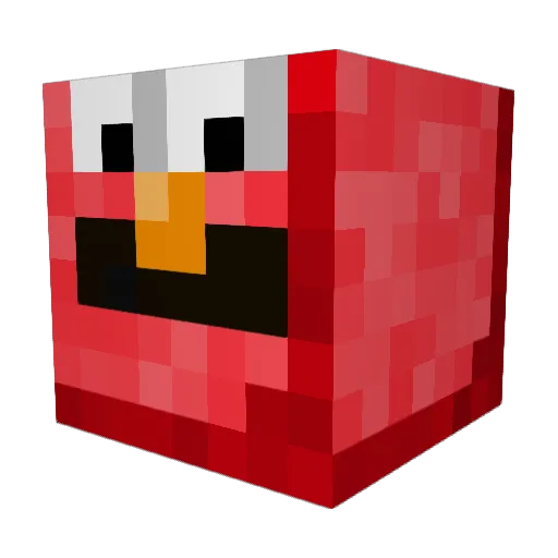 SkyLovesGames Minecraft avatar head, 3D render