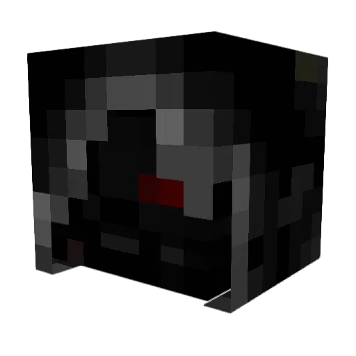 SkyManPL Minecraft avatar head, 3D render