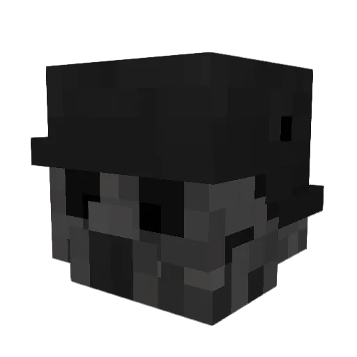 SkyRex115 Minecraft avatar head, 3D render