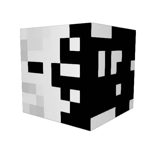 SkyZ178 Minecraft avatar head, 3D render