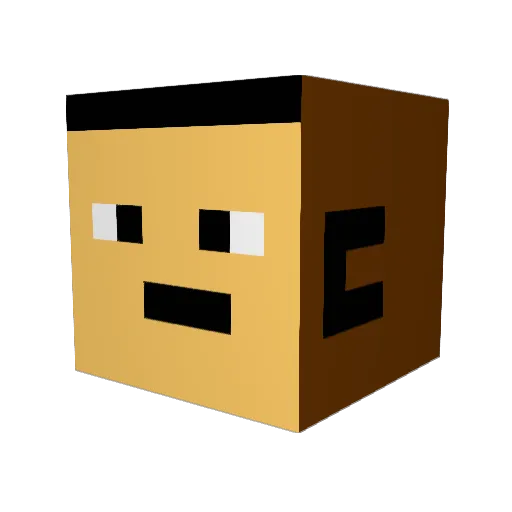 Sky_Admin Minecraft avatar head, 3D render