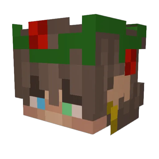 Sky_Boy198 Minecraft avatar head, 3D render