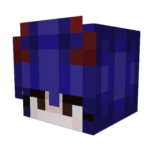 Sky_Chaser98 Minecraft avatar head, 3D render