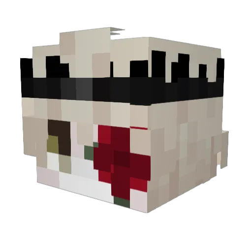 Sky_Dev Minecraft avatar head, 3D render