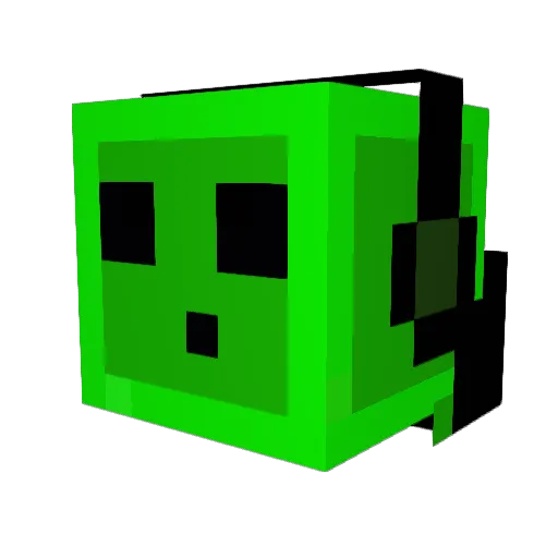 Sky_Explorer Minecraft avatar head, 3D render