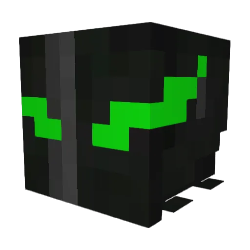 Sky_Hub Minecraft avatar head, 3D render