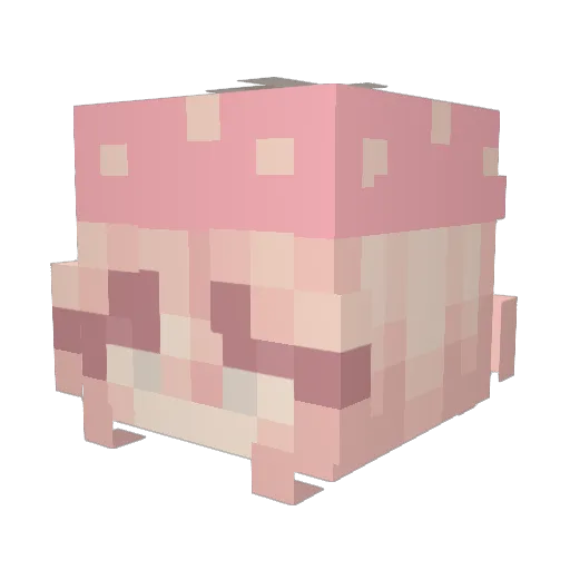 Sky_Lina Minecraft avatar head, 3D render