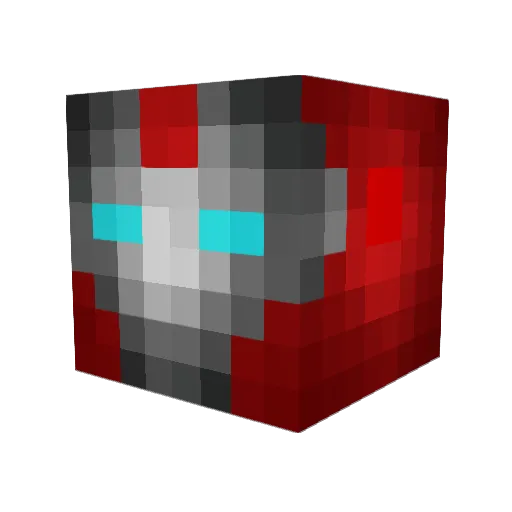 Skyaction5 Minecraft avatar head, 3D render
