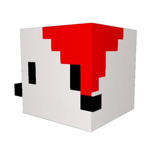 Skyball08 Minecraft avatar head, 3D render