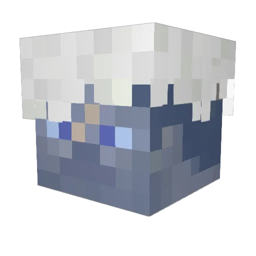SkyblockHuzz Minecraft avatar head, 3D render