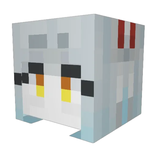 Skyblue0113 Minecraft avatar head, 3D render