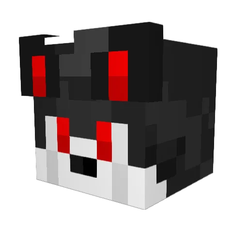 Skybroke76 Minecraft avatar head, 3D render