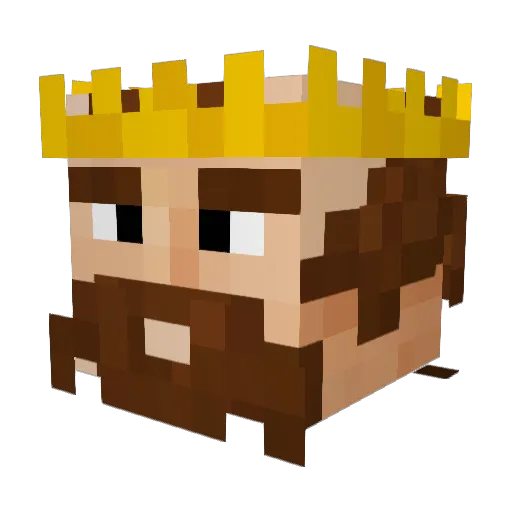 Skyby98 Minecraft avatar head, 3D render