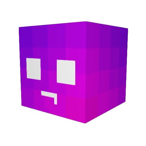 Skydog303 Minecraft avatar head, 3D render