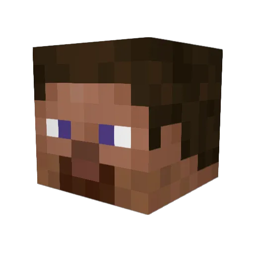 SkyeCutiePie Minecraft avatar head, 3D render