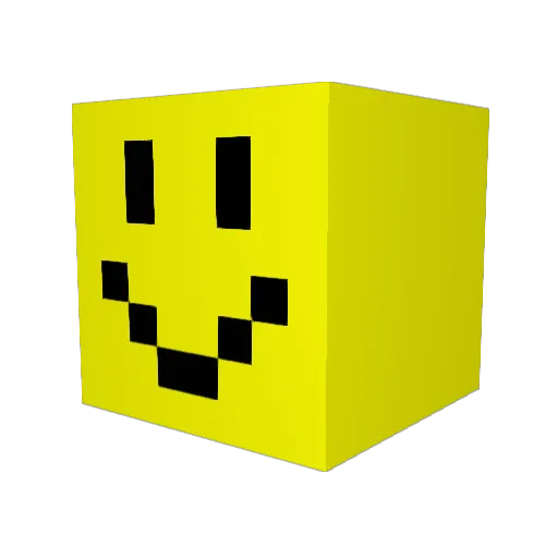 SkyeMalone Minecraft avatar head, 3D render