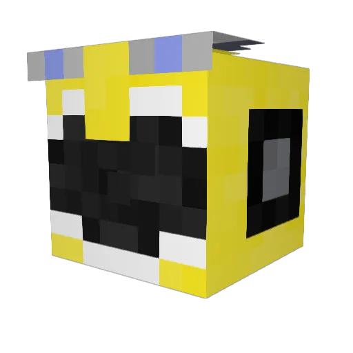 SkyeSwirlz Minecraft avatar head, 3D render