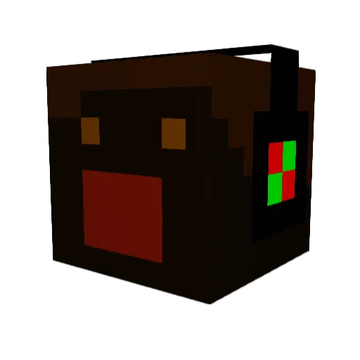 Skyend12 Minecraft avatar head, 3D render