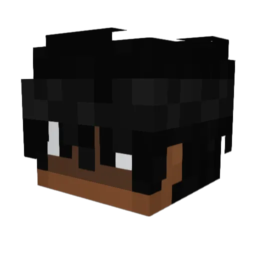 Skyerz1n Minecraft avatar head, 3D render