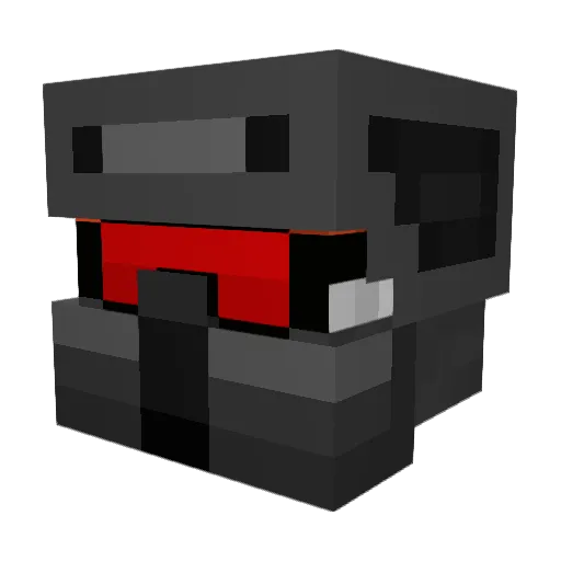 Skyfall79 Minecraft avatar head, 3D render