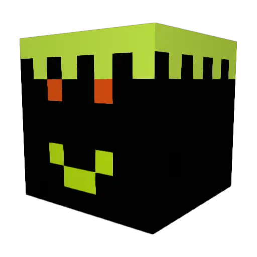Skyfox2020 Minecraft avatar head, 3D render