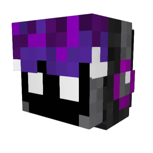 SkylLans Minecraft avatar head, 3D render