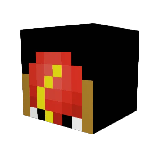 SkylLimit Minecraft avatar head, 3D render