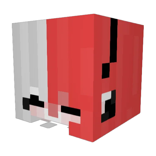 SkylarGamez Minecraft avatar head, 3D render
