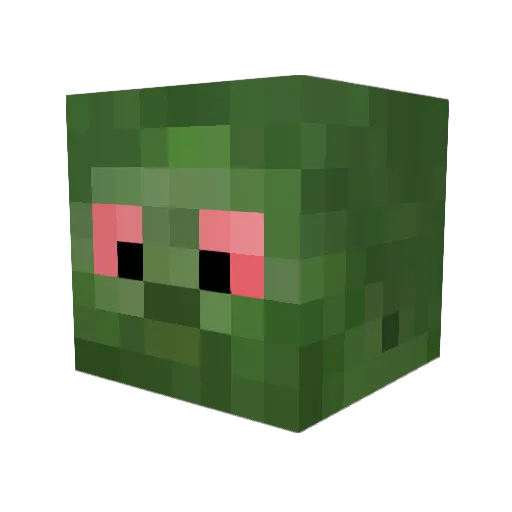 SkylerTaco Minecraft avatar head, 3D render