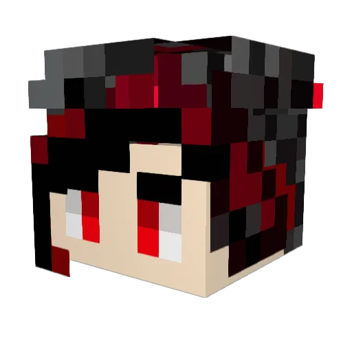 SkylineStudios Minecraft avatar head, 3D render