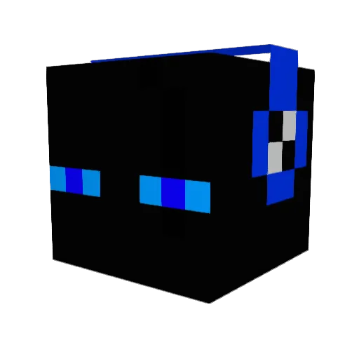Skyline_V Minecraft avatar head, 3D render