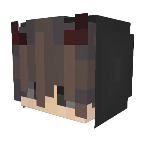 SkylinerGHG Minecraft avatar head, 3D render