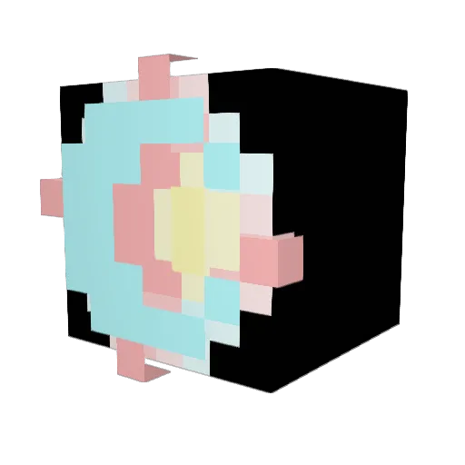 Skyling_Box Minecraft avatar head, 3D render