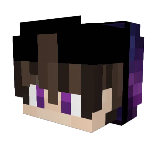 Skylolroy Minecraft avatar head, 3D render