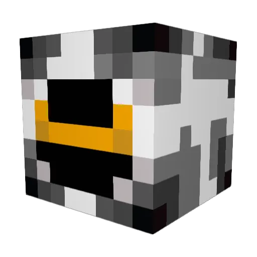 SkyluxAdaya Minecraft avatar head, 3D render