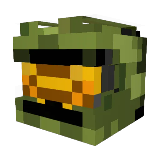 Skymaster20 Minecraft avatar head, 3D render