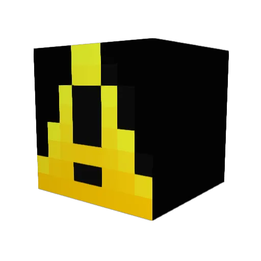 SkynoX2 Minecraft avatar head, 3D render