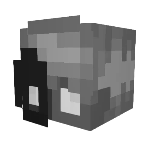 Skyprots____ Minecraft avatar head, 3D render