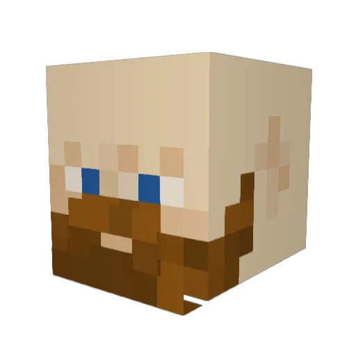 Skyr_n_Crunch Minecraft avatar head, 3D render