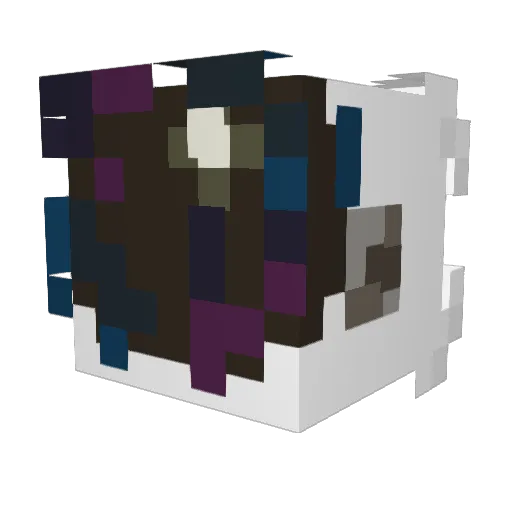Skys_57 Minecraft avatar head, 3D render