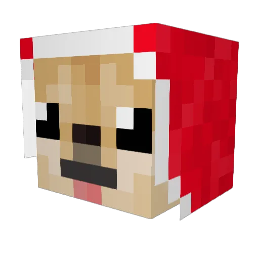 Skyvios Minecraft avatar head, 3D render