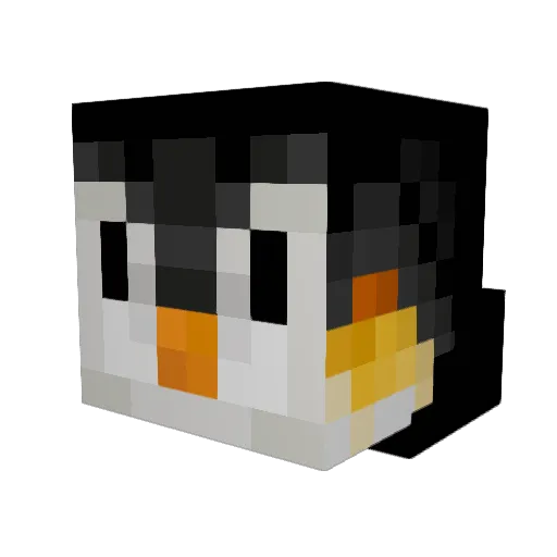 Skyvy3560 Minecraft avatar head, 3D render