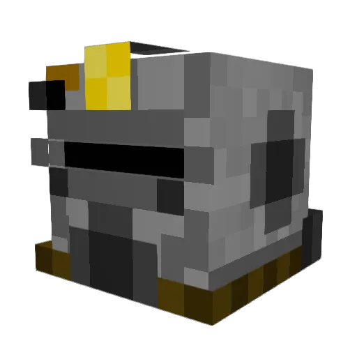 Skywalker3223_2 Minecraft avatar head, 3D render