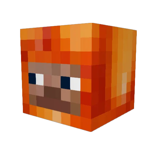 SkywaySzymon Minecraft avatar head, 3D render