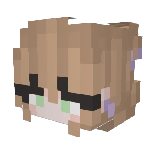 Skyylarr_ Minecraft avatar head, 3D render