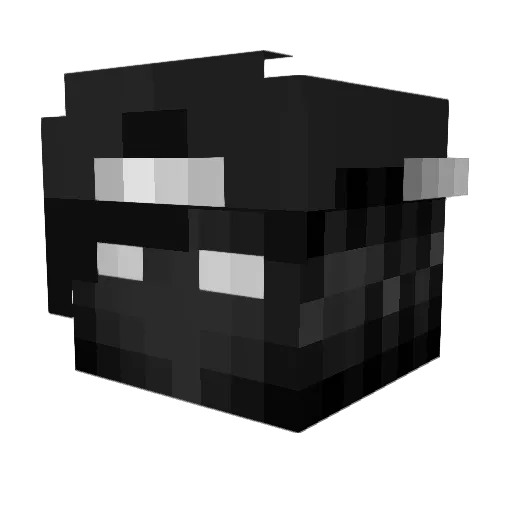 Skyyy Minecraft avatar head, 3D render